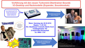 Turboreini-Oberkrainer-Sound (Sample) Vorführung und V3-Desktop Anleitung