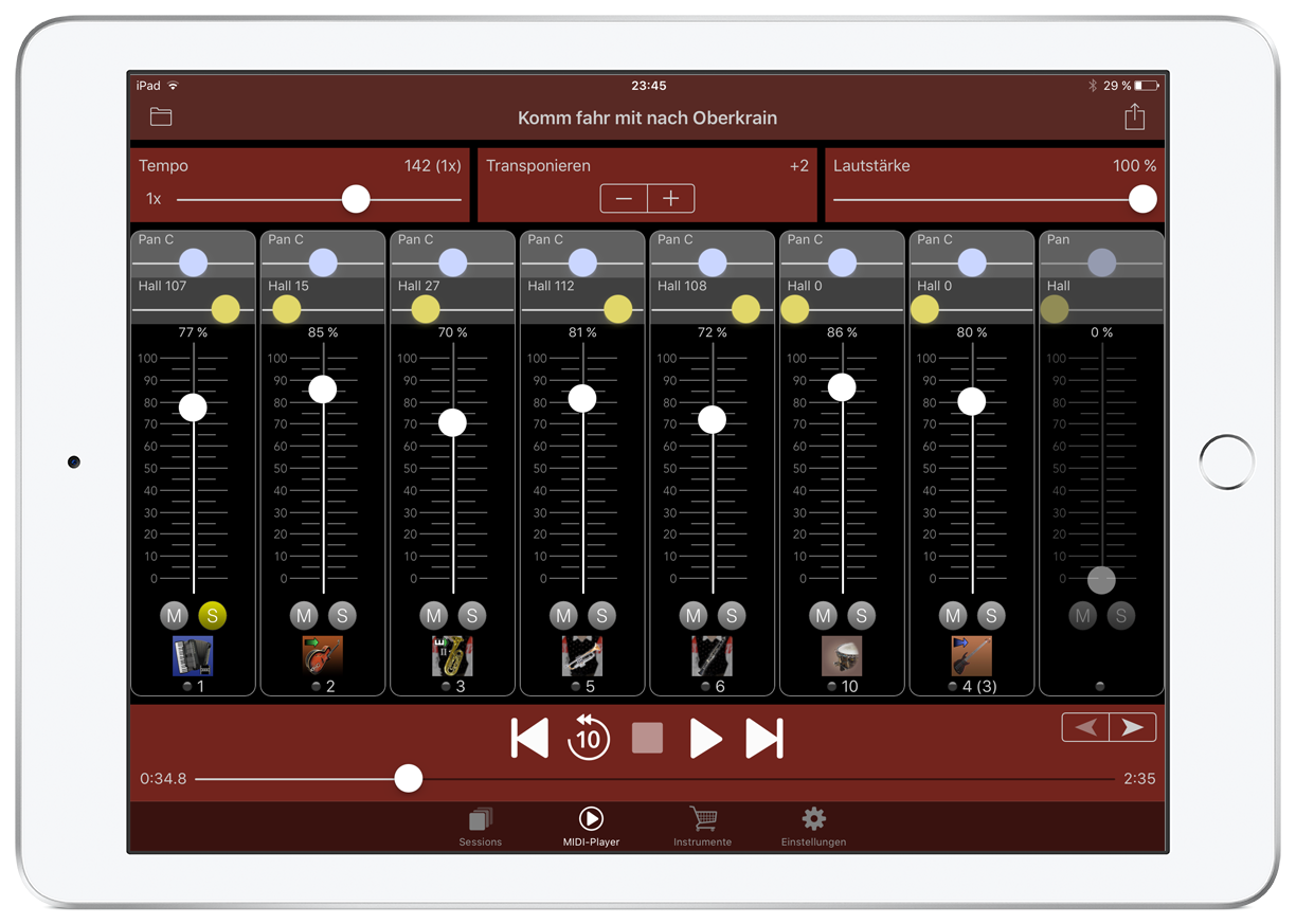 Turbosounds-App das Soundmodul für zeitgemäße Musiker!